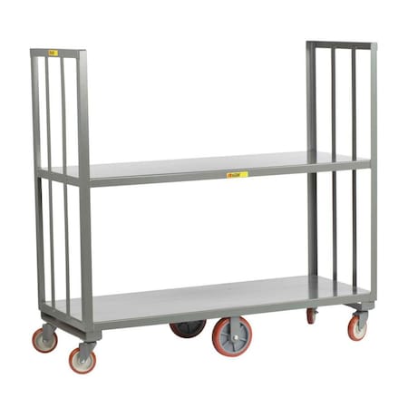 Little Giant High End 6-Wheeled Shelf Truck, 24" x 48" Deck HE22448